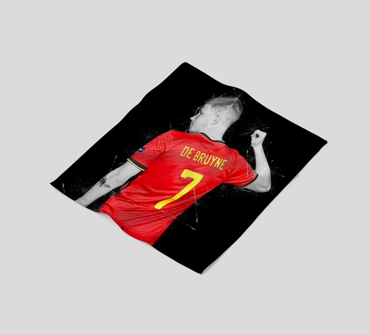 Kevin De Bruyne 1 coperta in pile da tenten