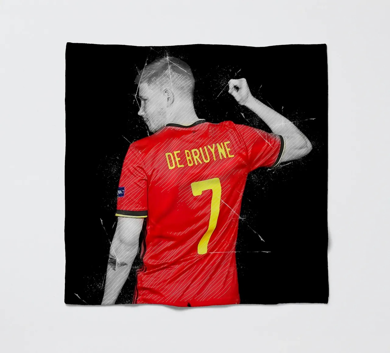 Kevin De Bruyne 1 coperta in pile da tenten