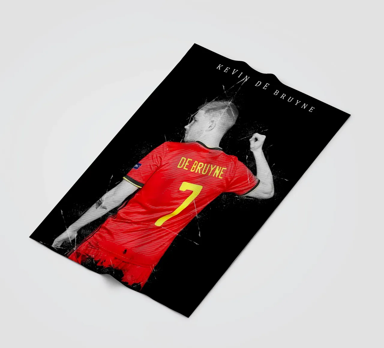 Kevin De Bruyne 1 coperta in pile da tenten