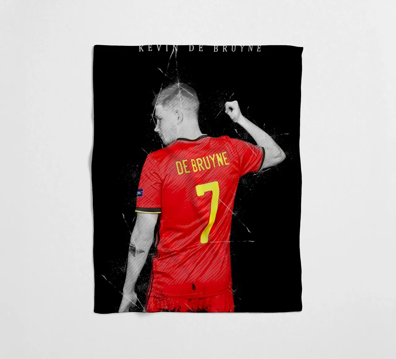 Kevin De Bruyne 1 coperta in pile da tenten