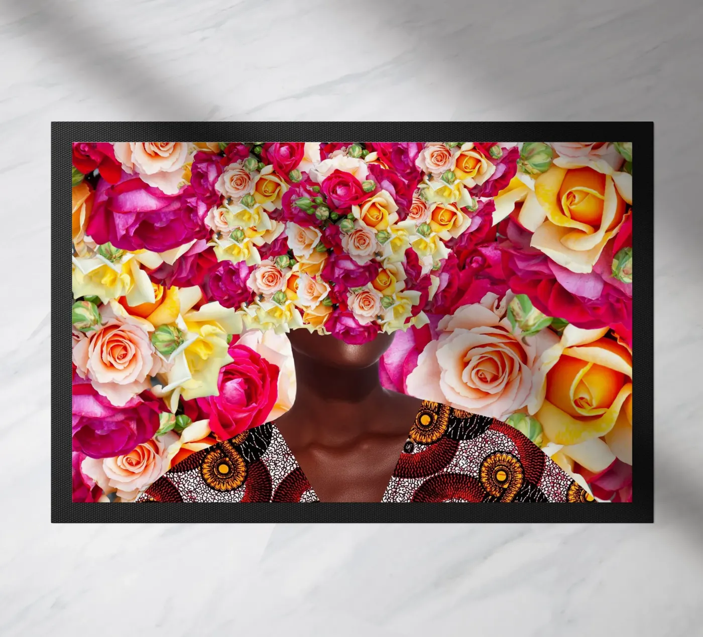 Afro Sources Fußmatte von Mathudace Créas