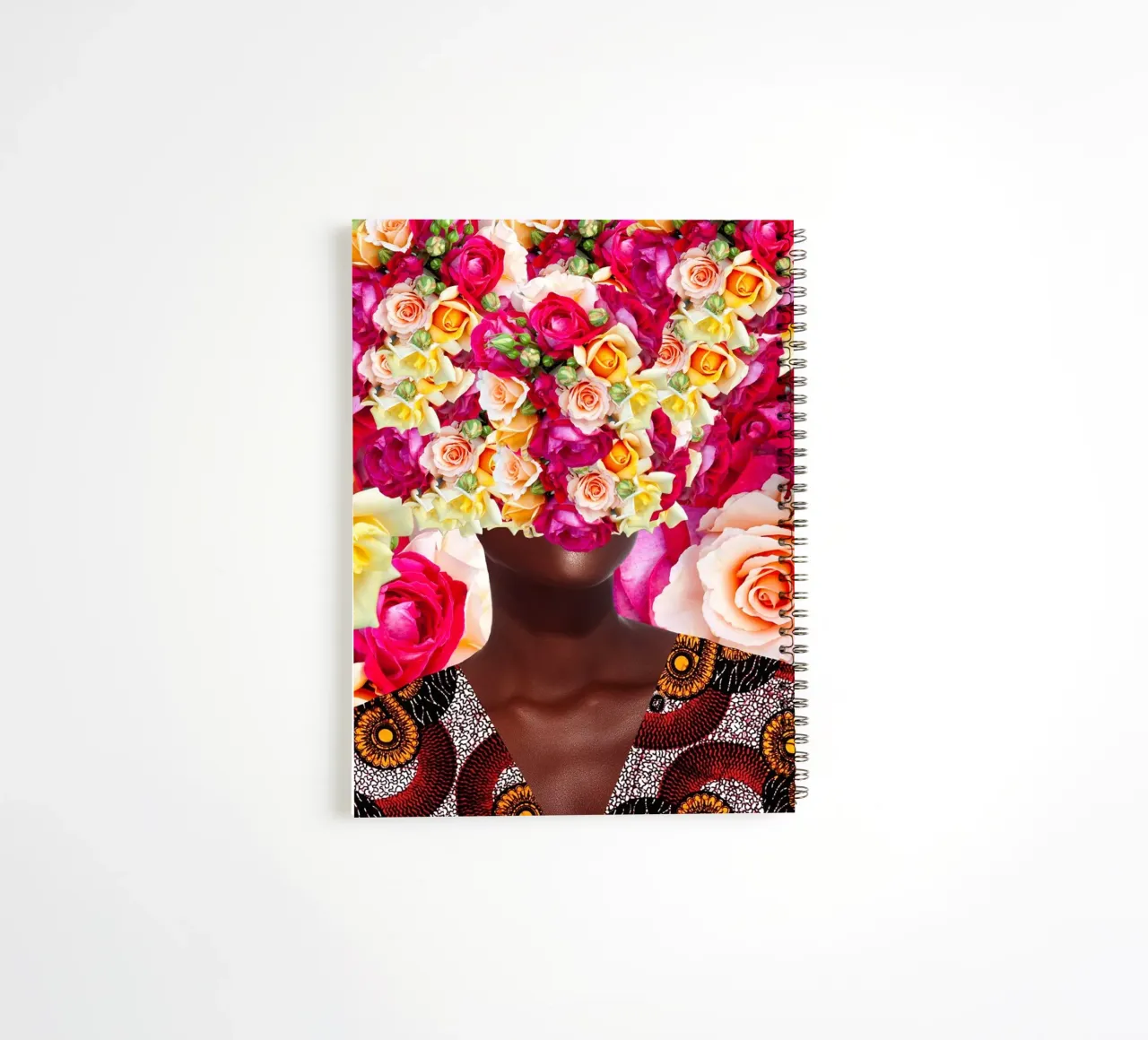 Afro Sources spiral notebook by Mathudace Créas