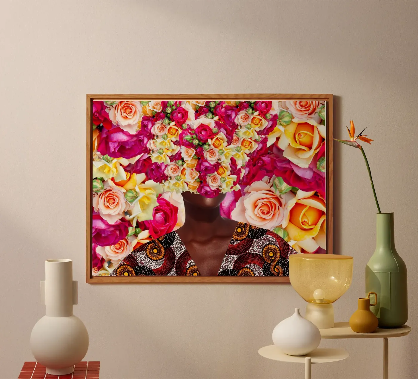 Afro Sources alluminio dibond da Mathudace Créas