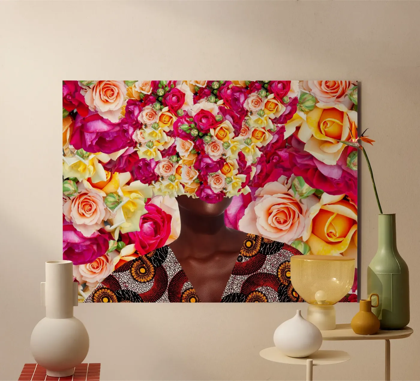 Afro Sources alluminio dibond da Mathudace Créas