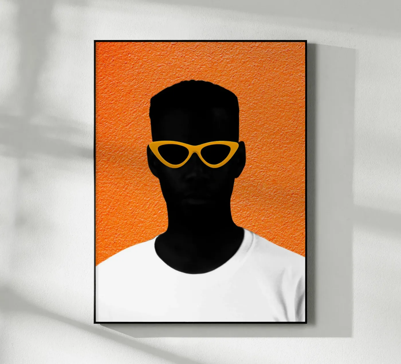 Afro Zenzele acryl van Mathudace Créas