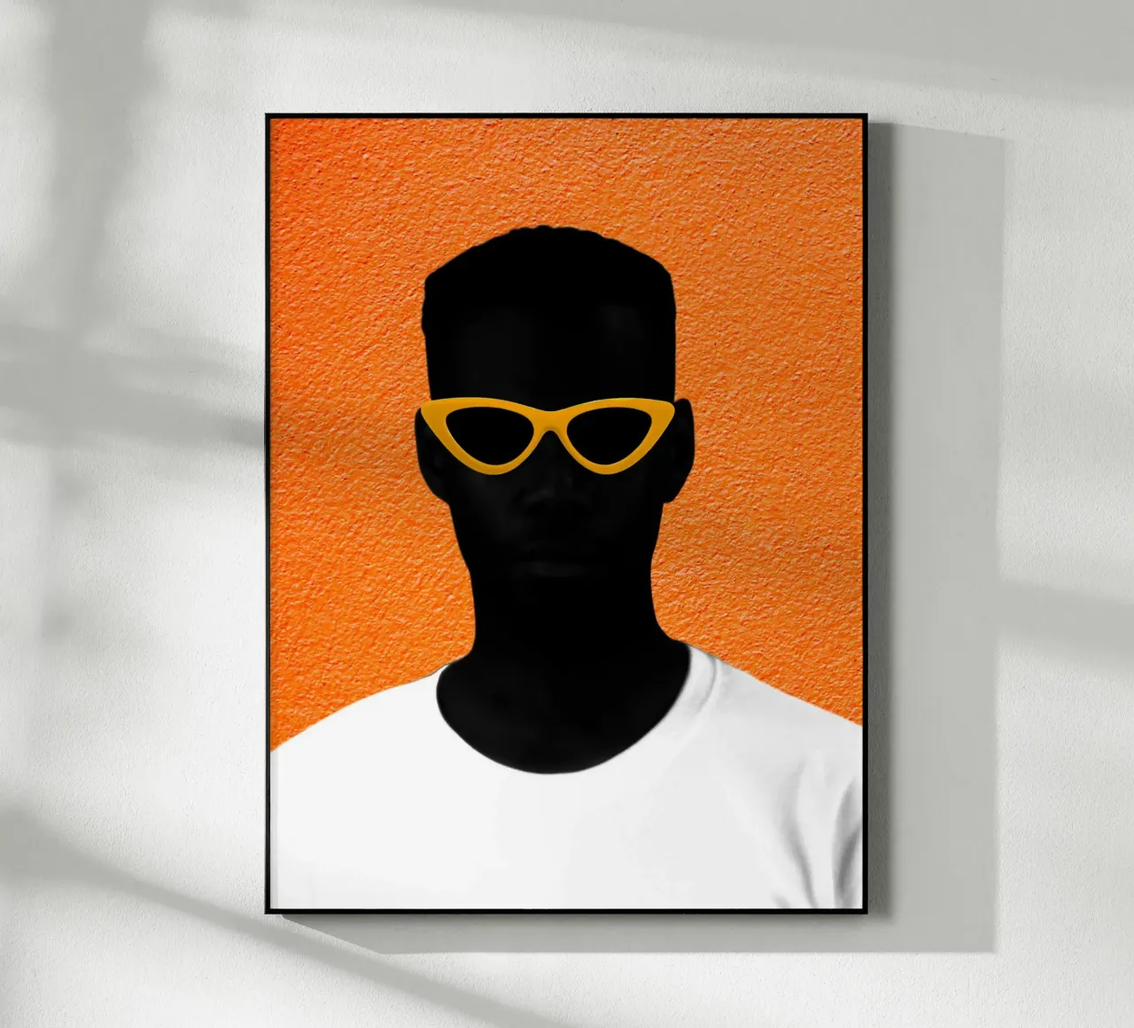 Afro Zenzele acryl van Mathudace Créas