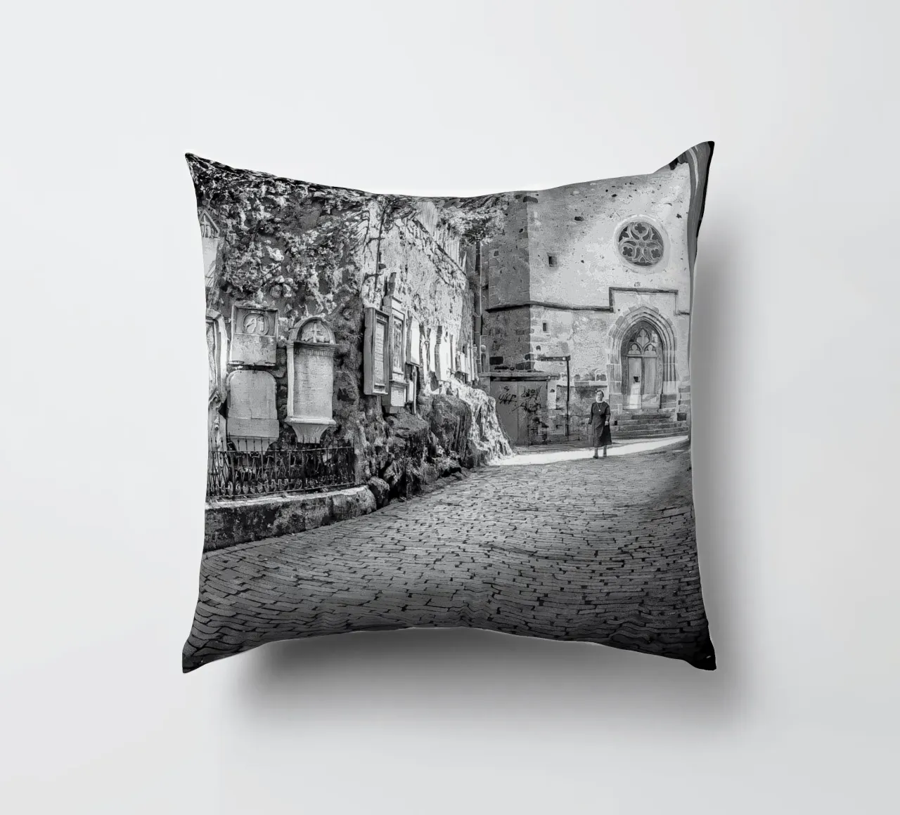 Light path decorative cushion by Edenart