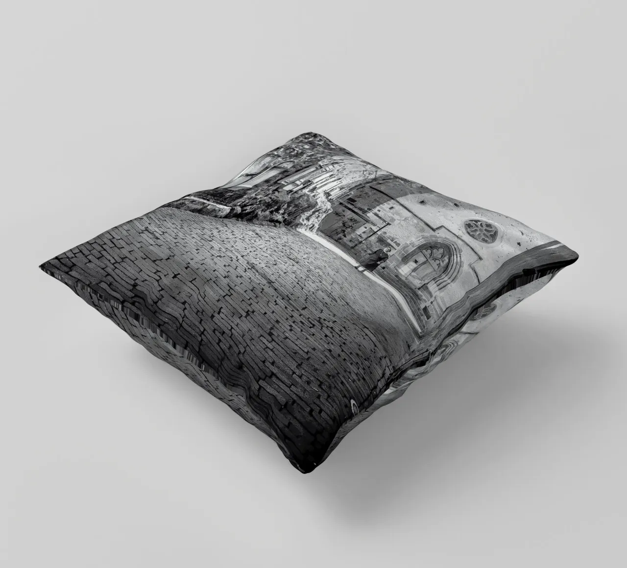 Light path decorative cushion by Edenart