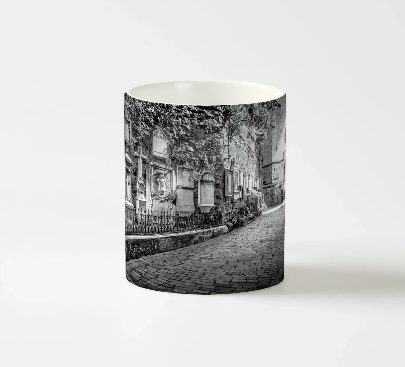 Light path ceramic mug by Edenart