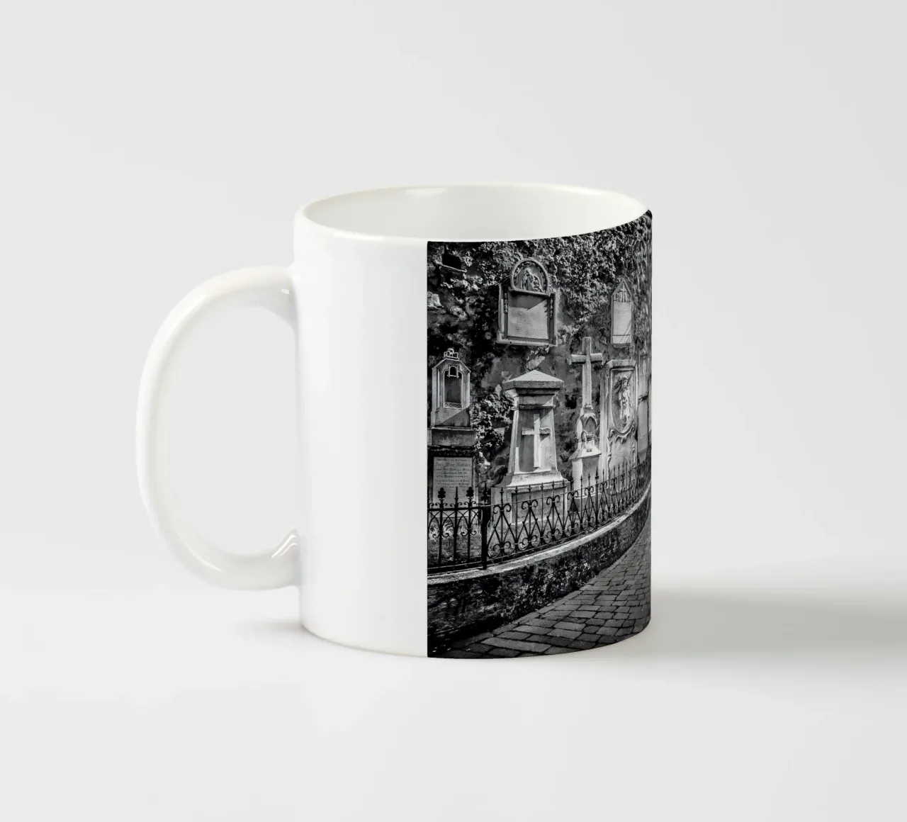Light path ceramic mug by Edenart