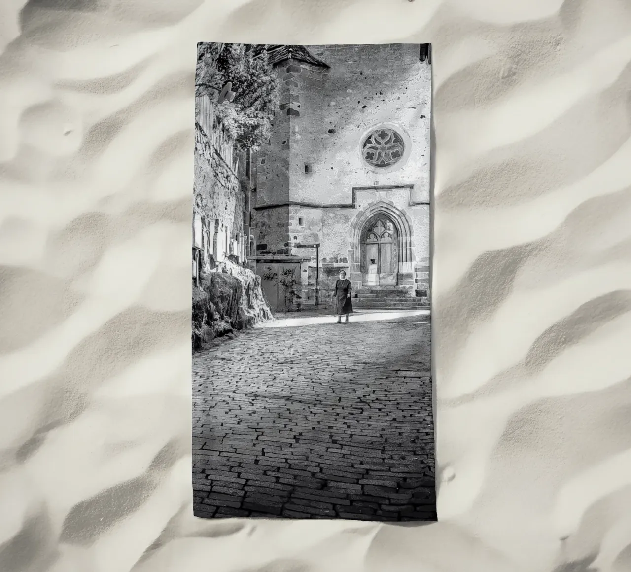 Percorso luce telo mare da Edenart