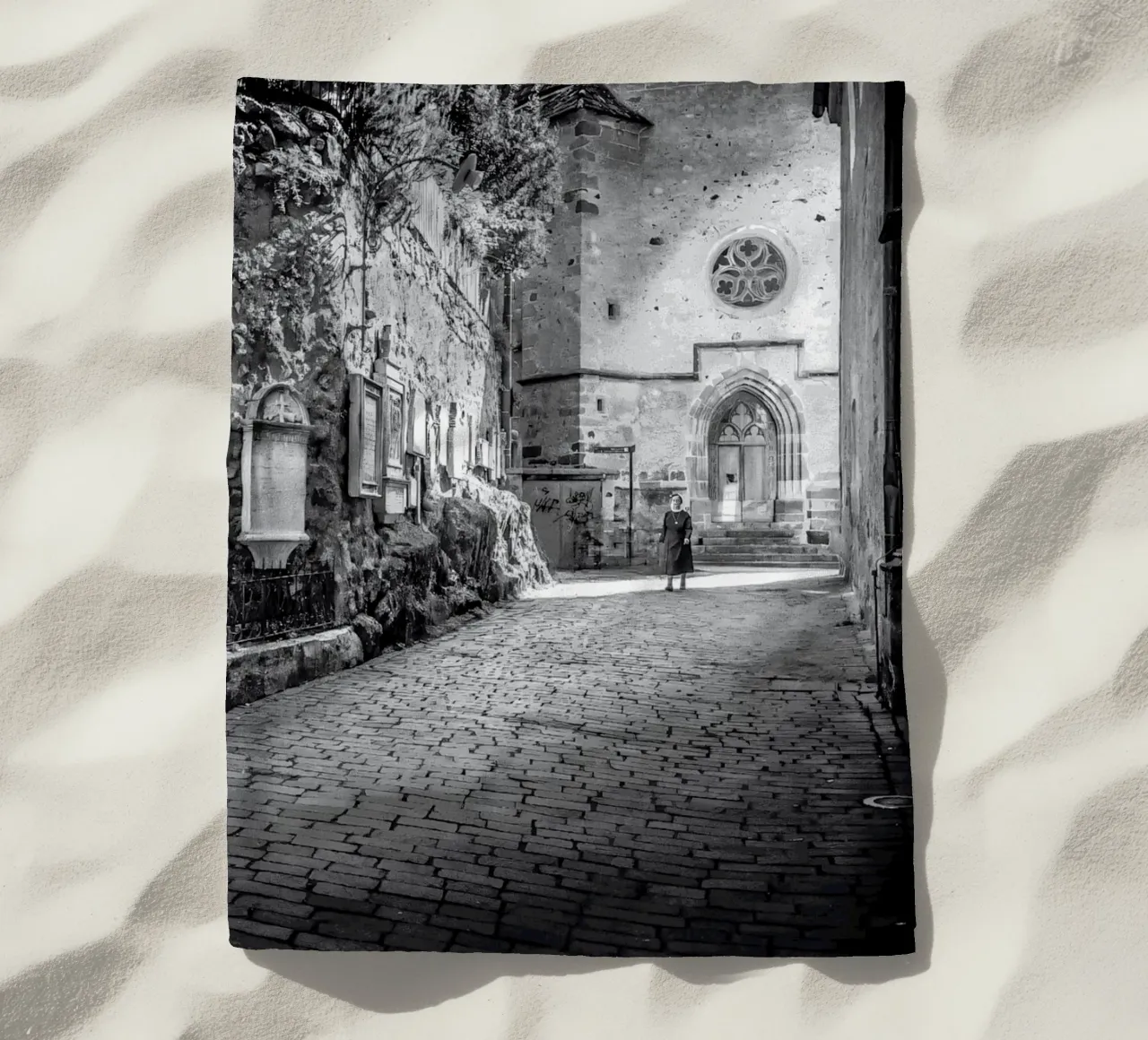 Percorso luce telo mare da Edenart