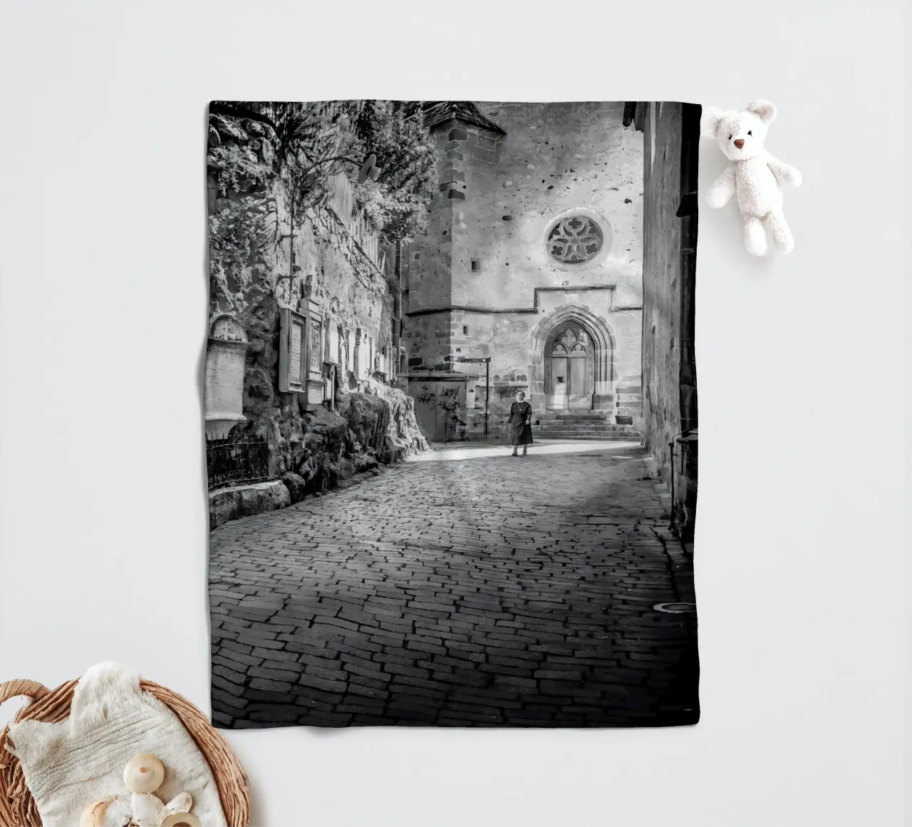 Percorso luce coperta in pile da Edenart