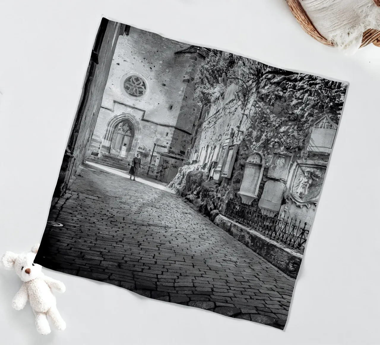 Light path fleece blanket by Edenart