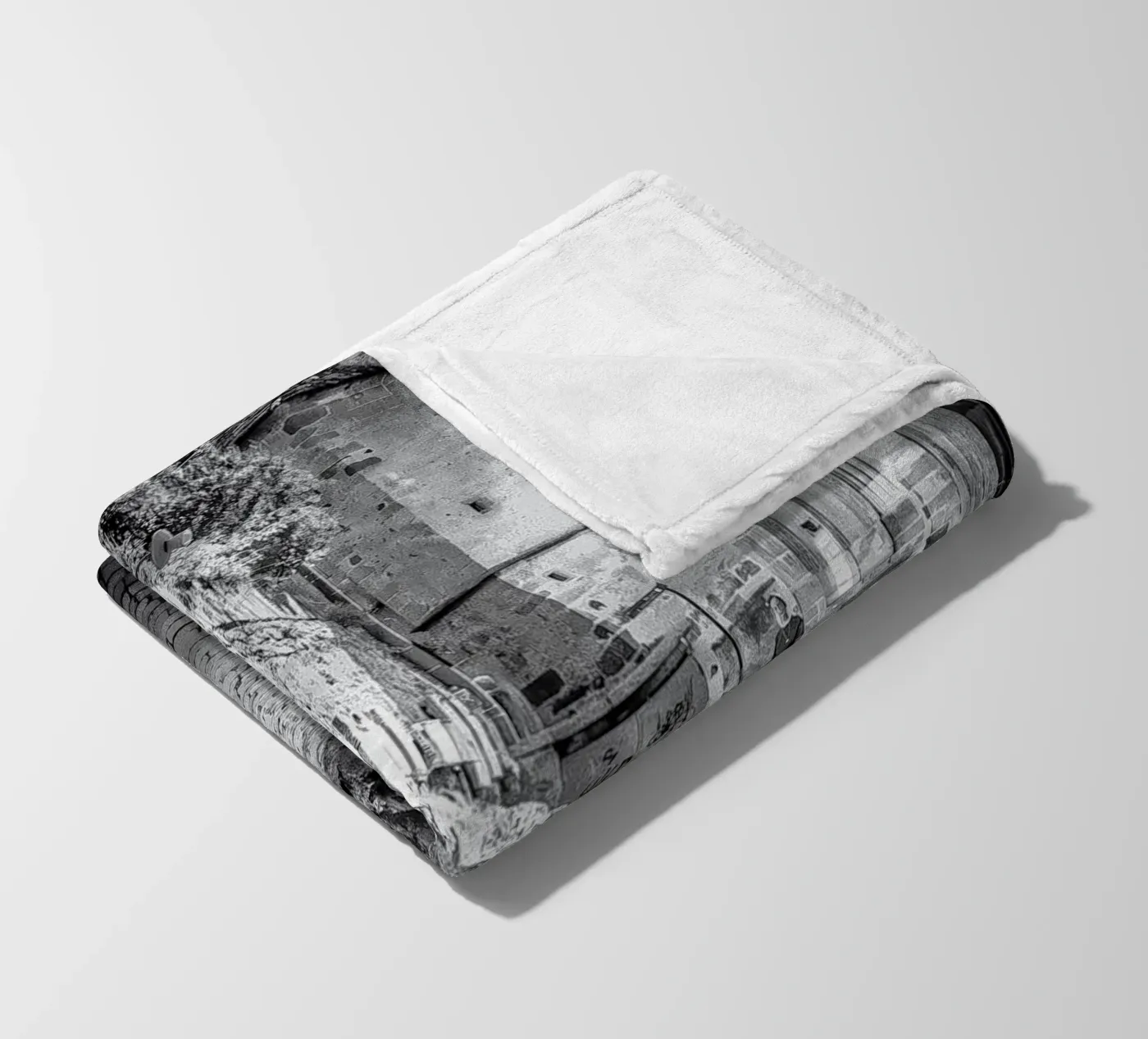 Light path fleece blanket by Edenart