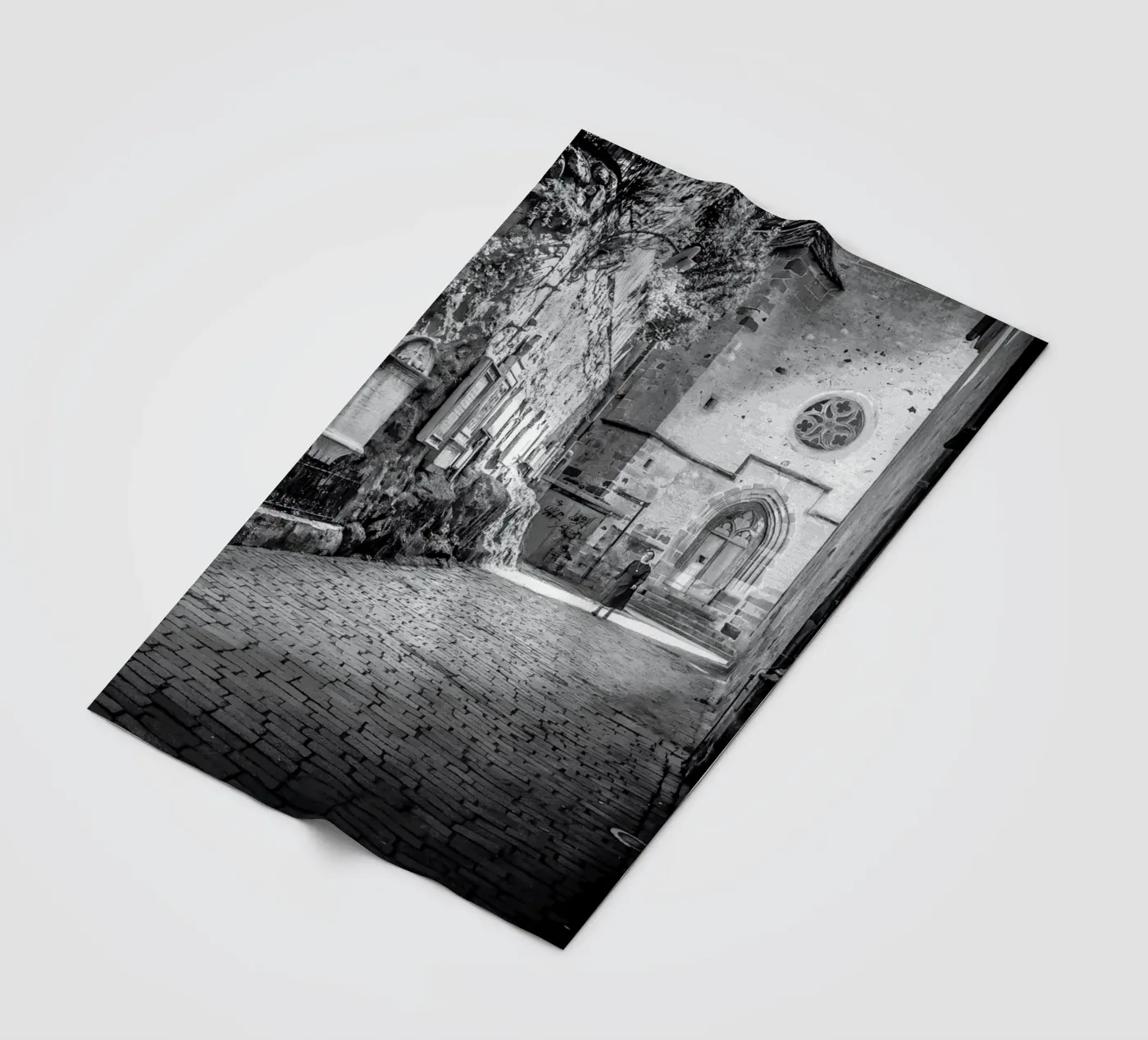 Light path fleece blanket by Edenart