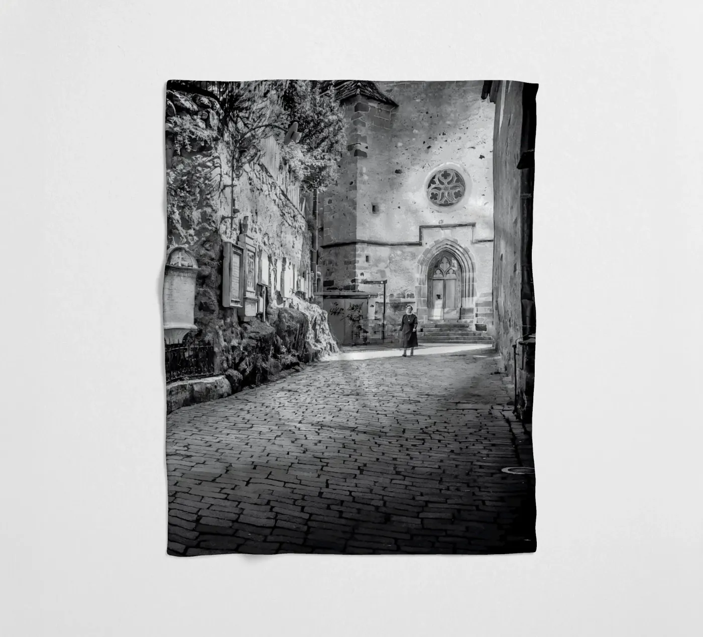 Lichtpad fleecedeken van Edenart