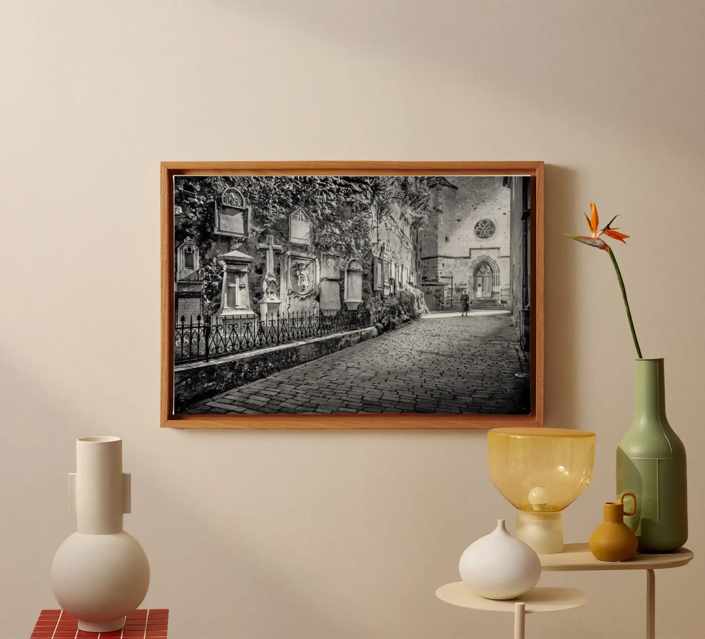 Light path canvas van Edenart