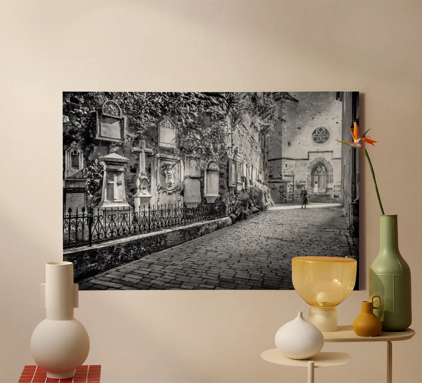 Light path canvas van Edenart