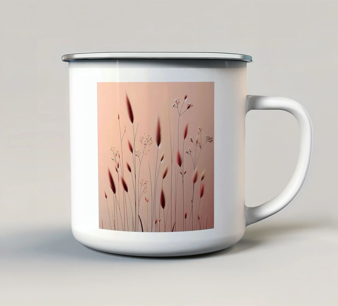 Prato tazza in smalto da nomad