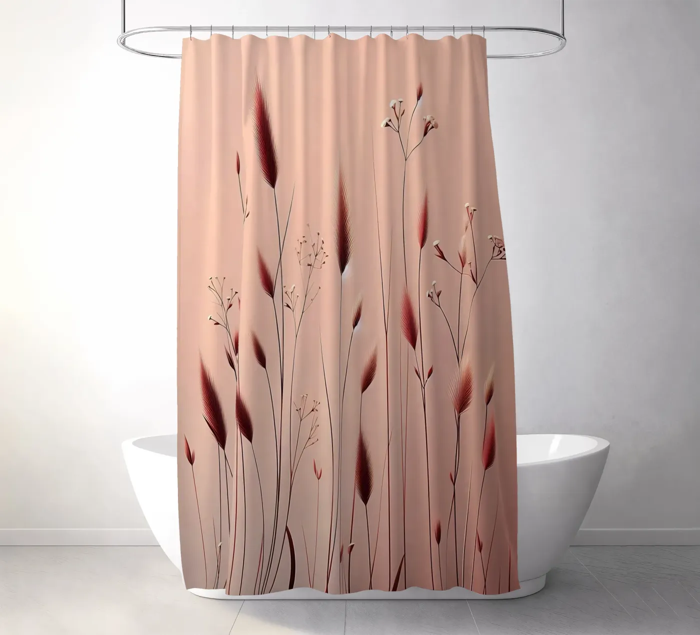 Weide douchegordijn van nomad