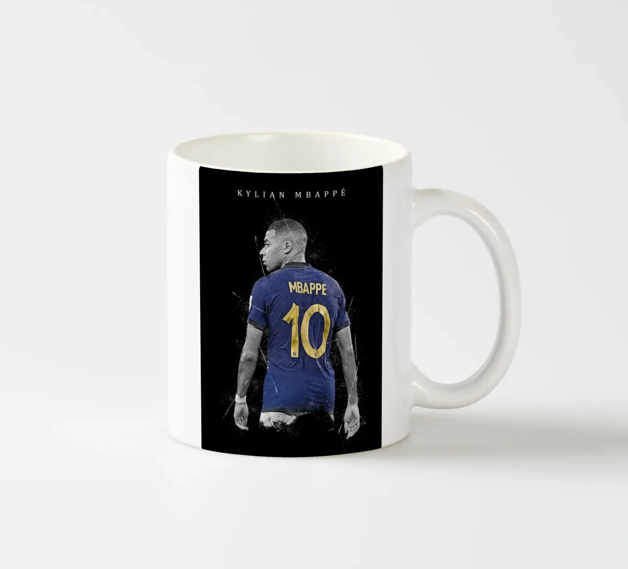 Kylian Mbappé tazza in ceramica da tenten