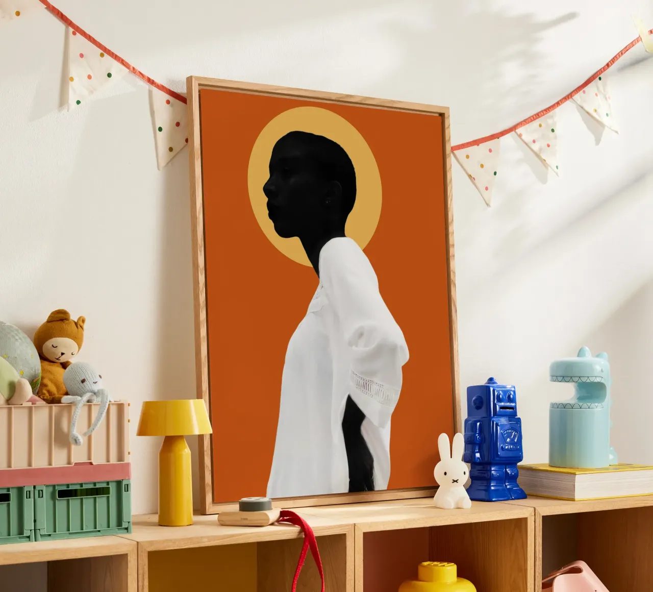 Afro Nuru acrylic glass by Mathudace Créas