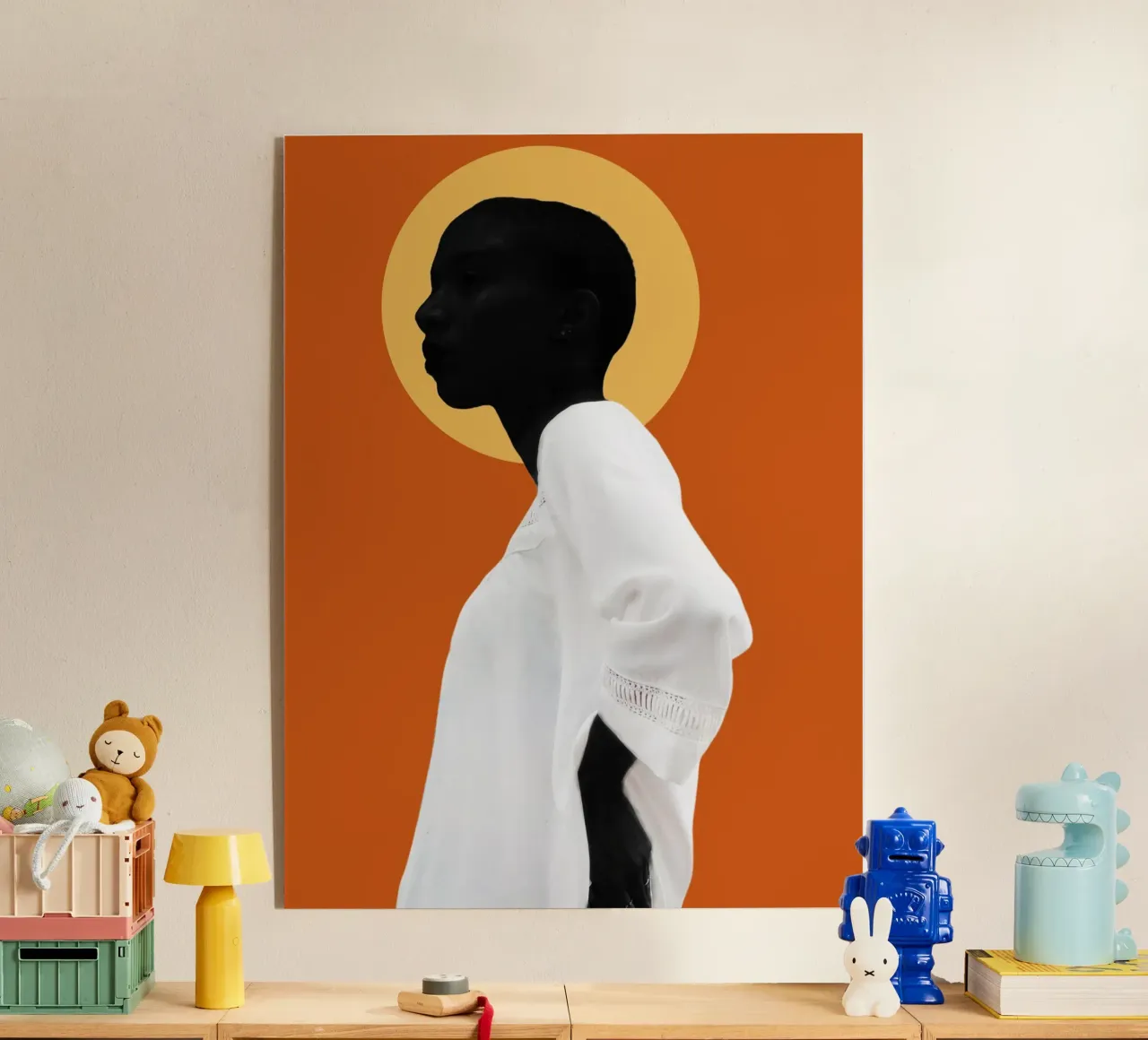 Afro Nuru acrylic glass by Mathudace Créas