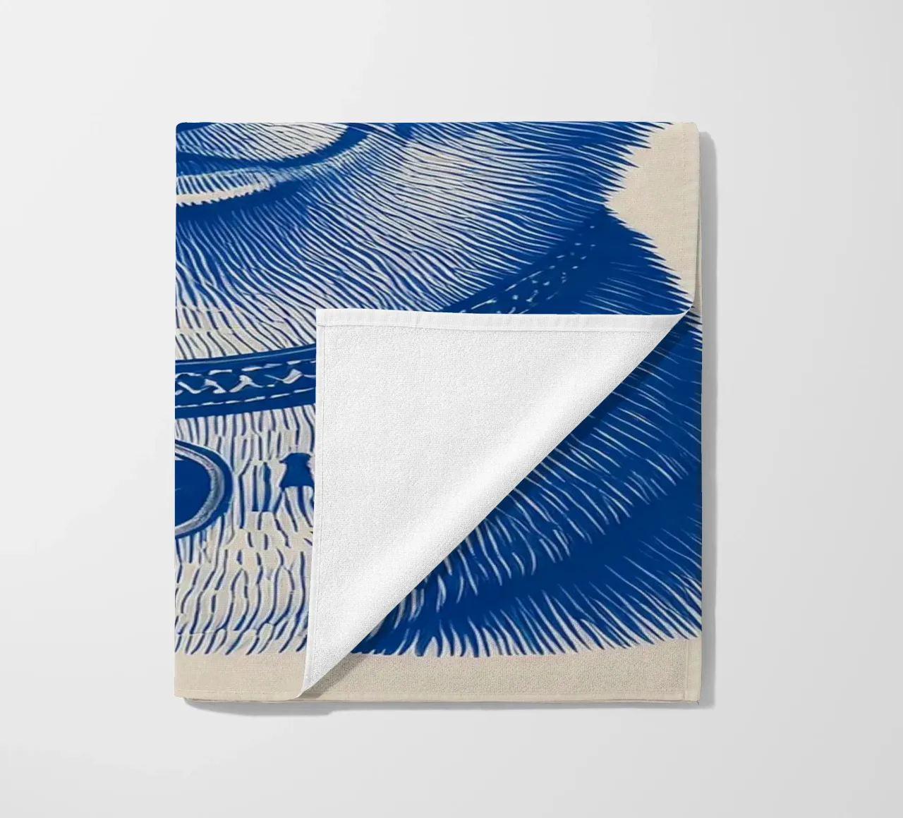 Blue Corgi telo mare da tylerstudio
