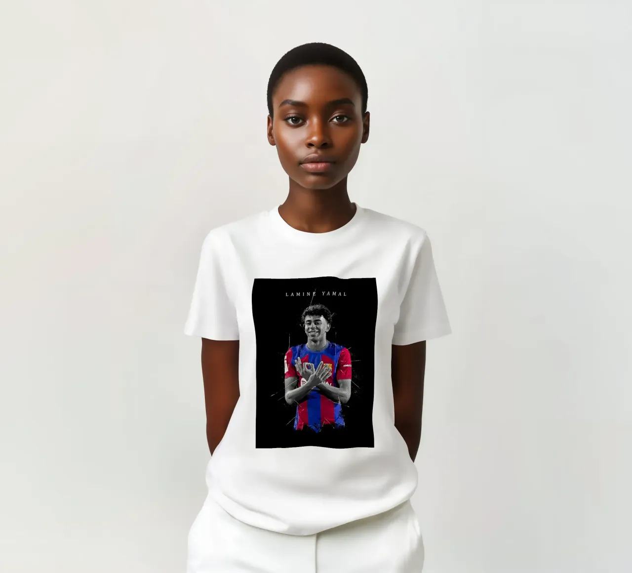 Lamine Yamal 2 t-shirt da tenten