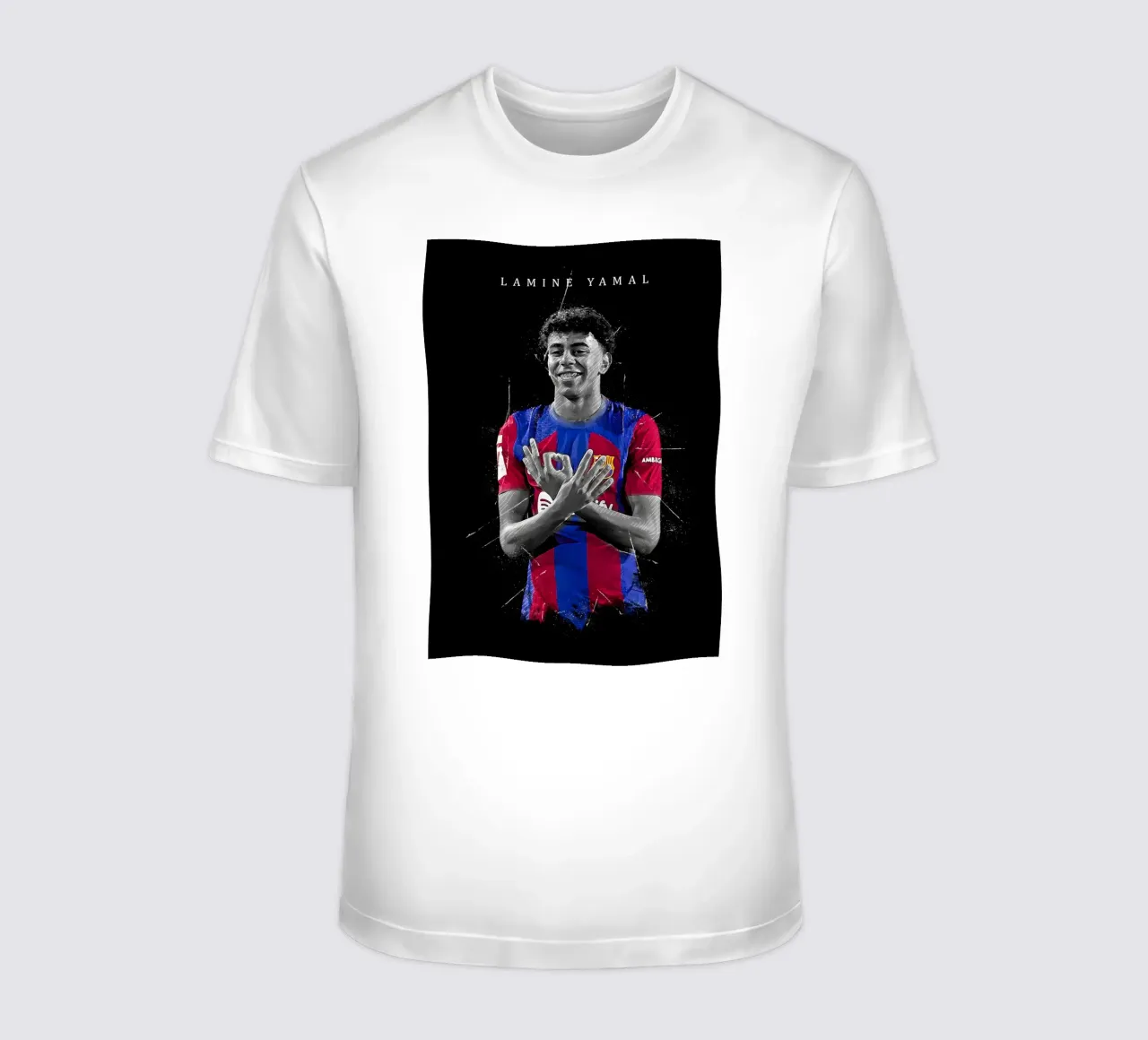 Lamine Yamal 2 t-shirt da tenten
