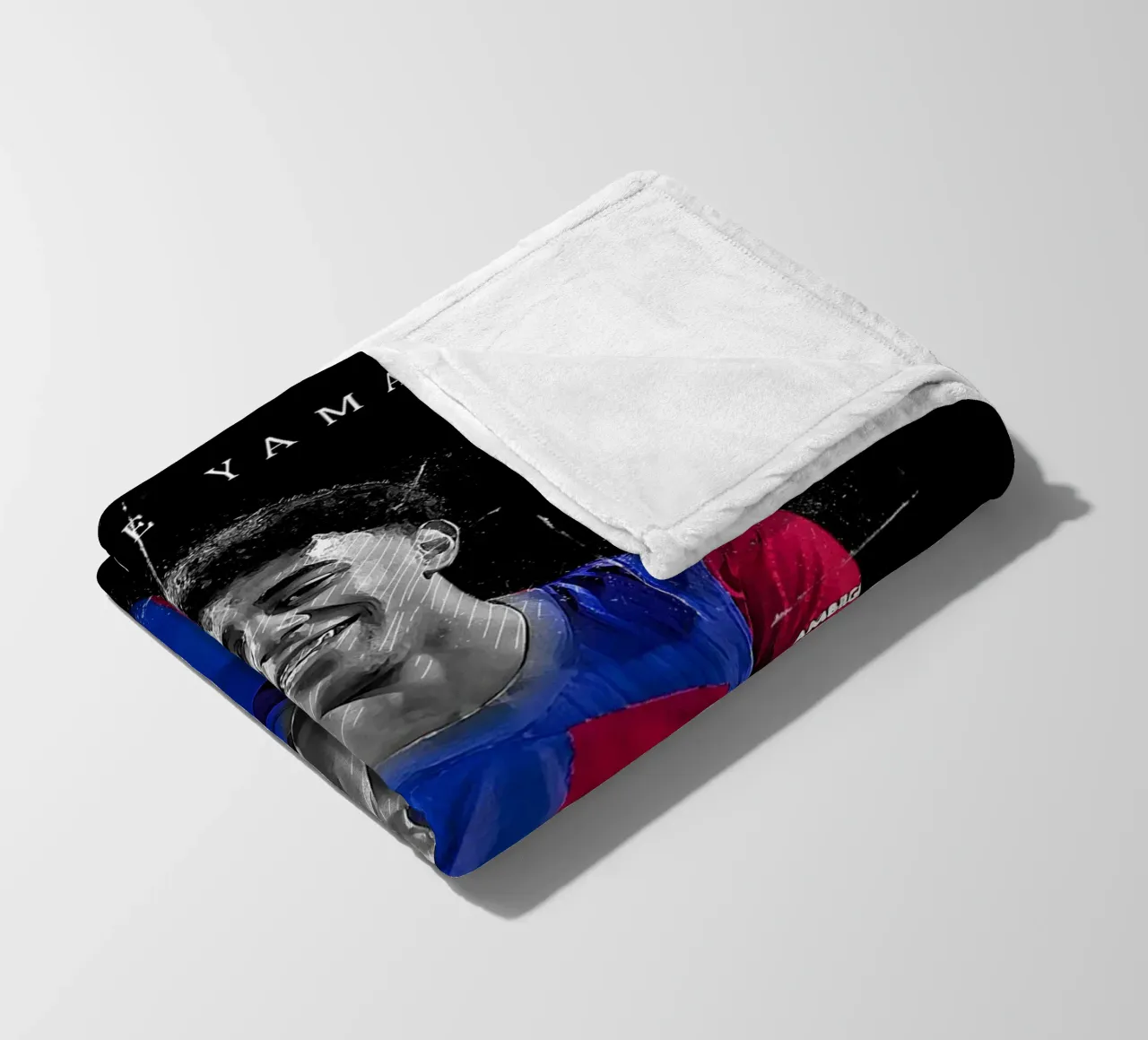 Lamine Yamal 2 coperta in pile da tenten