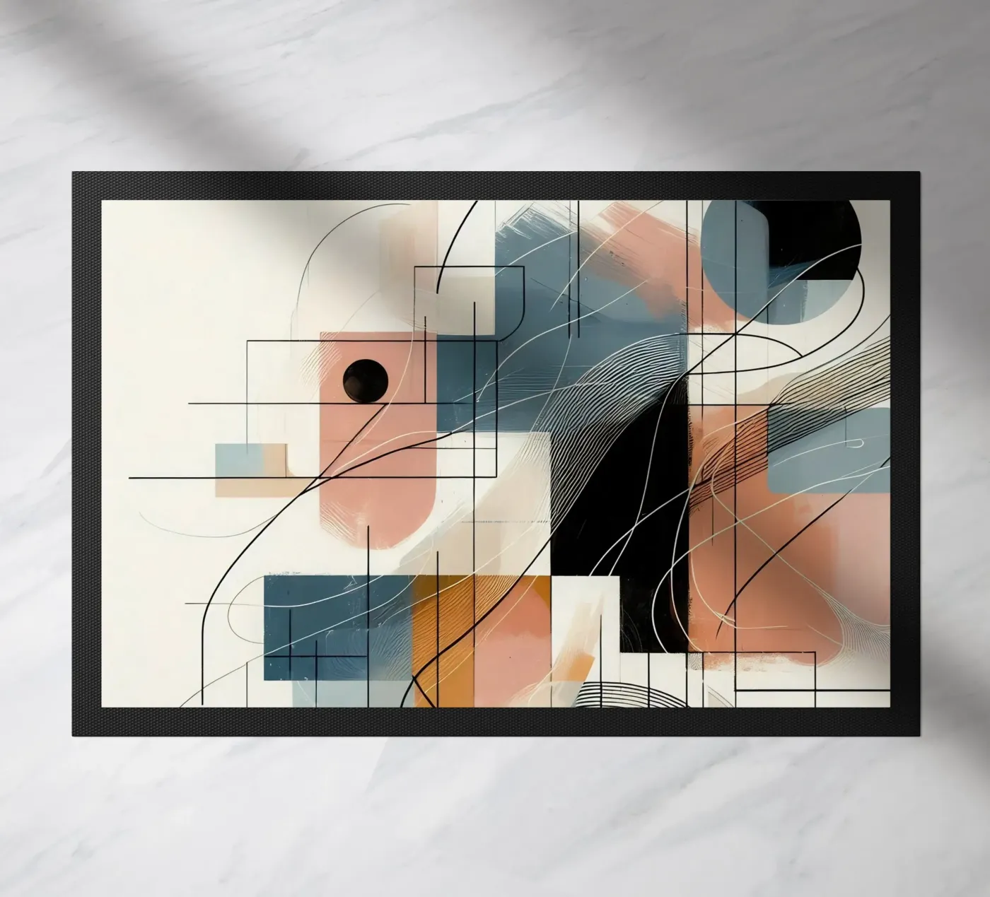 abstract doormat by nomad