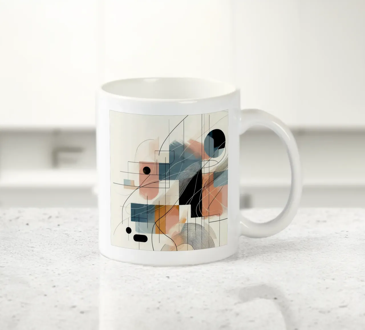 astratto tazza in ceramica da nomad