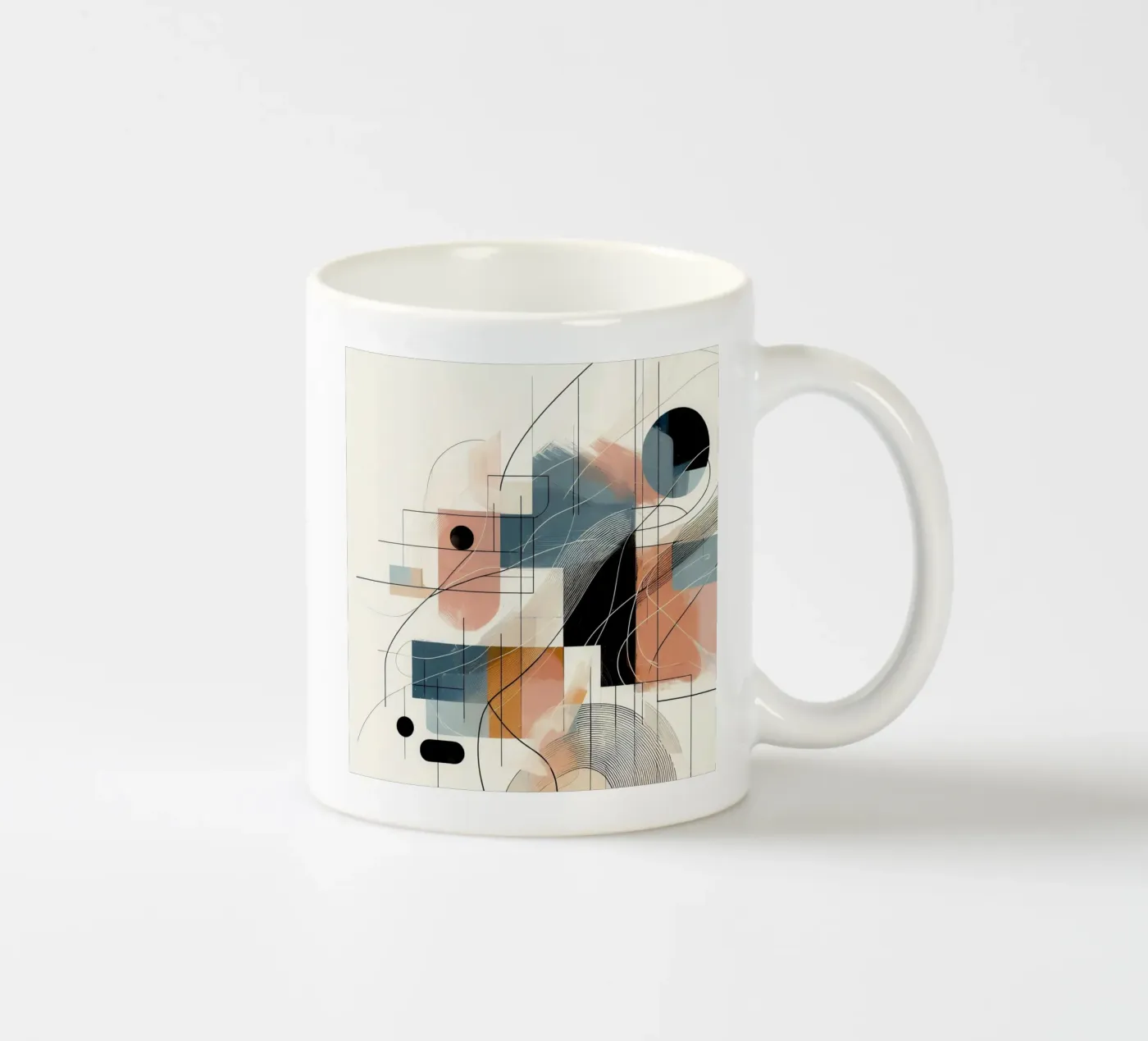 abstract ceramic mug by nomad