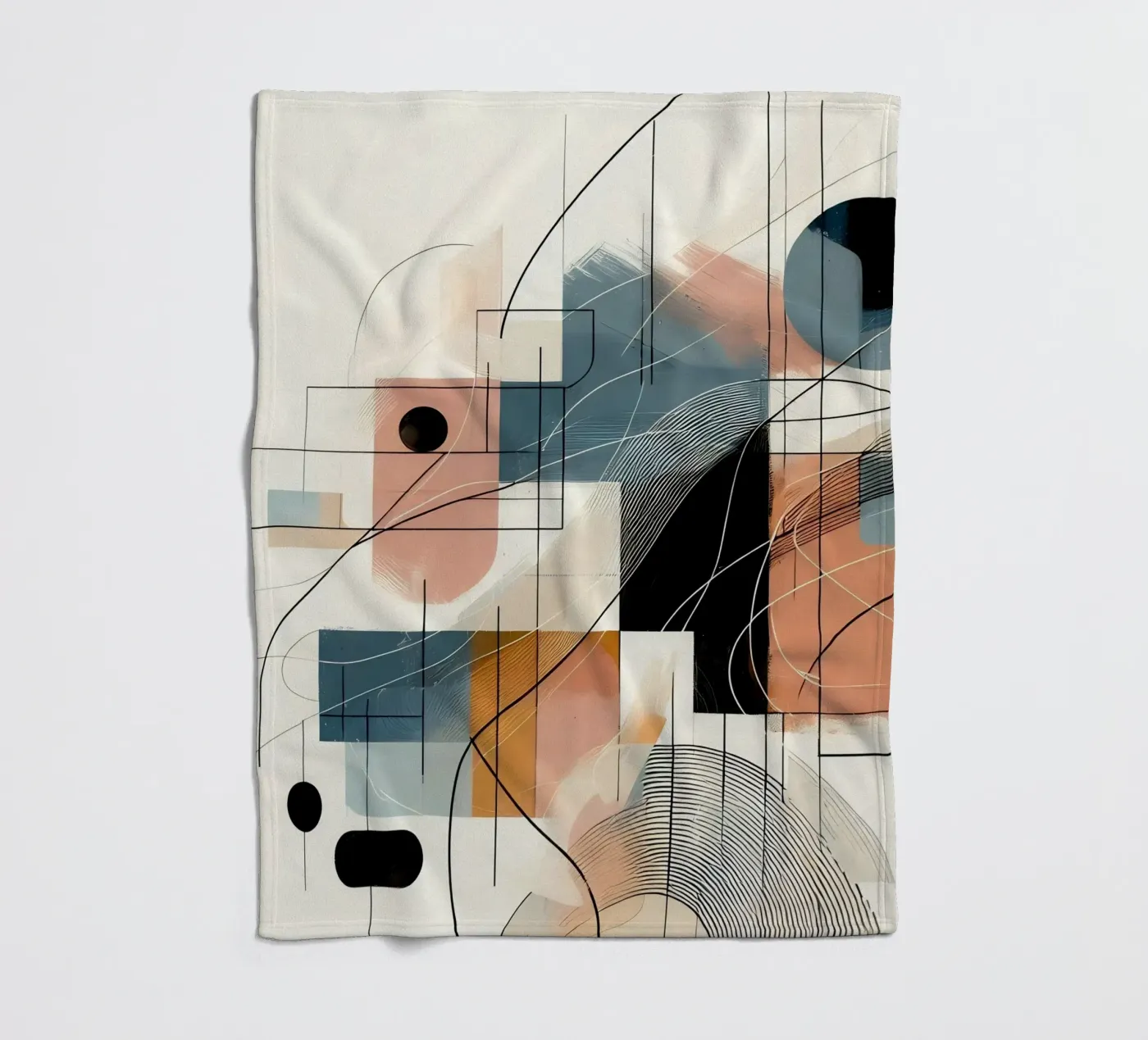 abstract coperta in pile da nomad