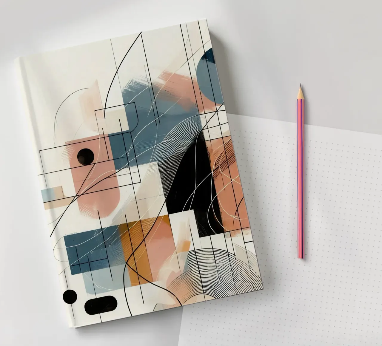 abstrakt Notizbuch von nomad