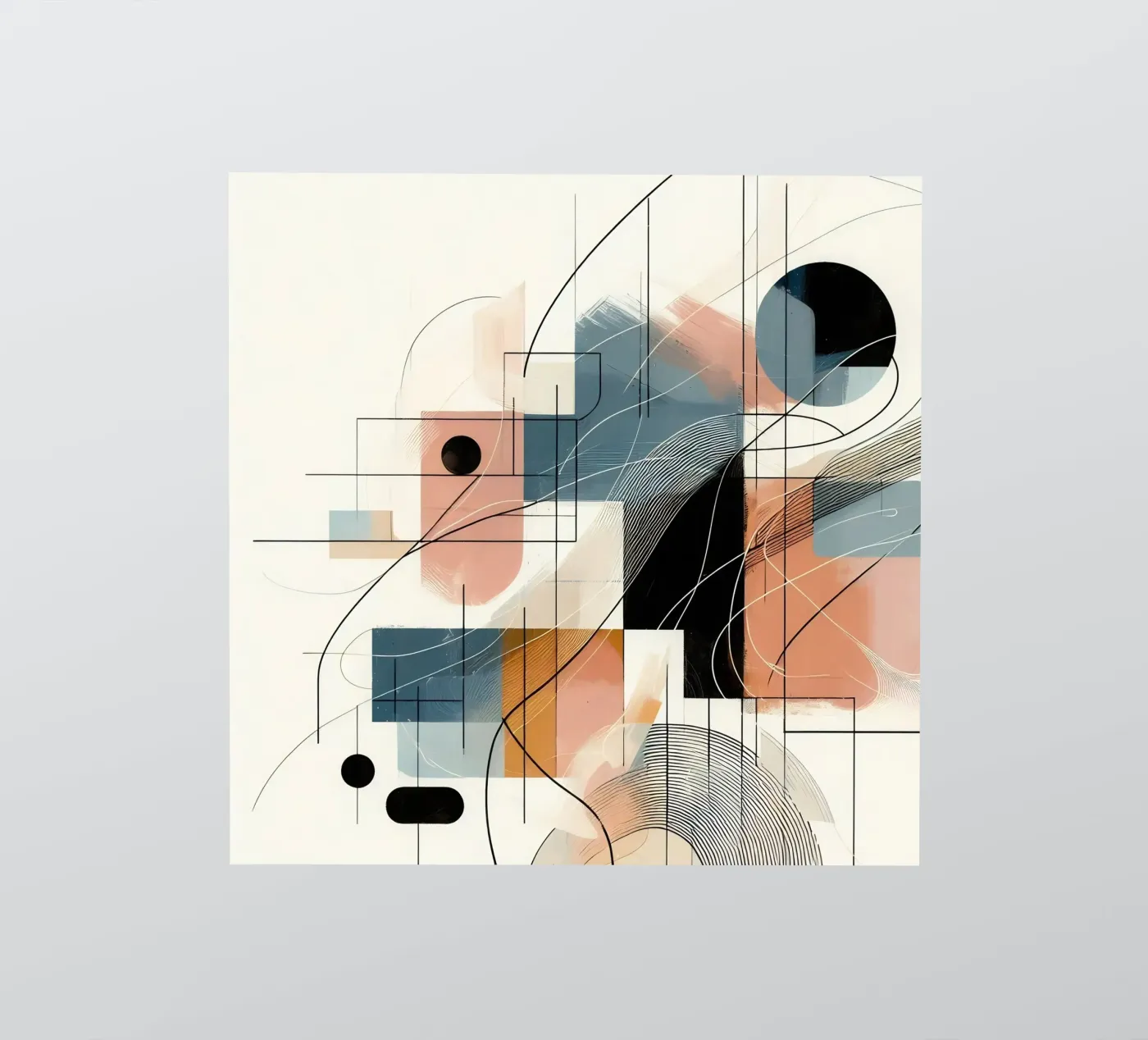 abstract sticker by nomad
