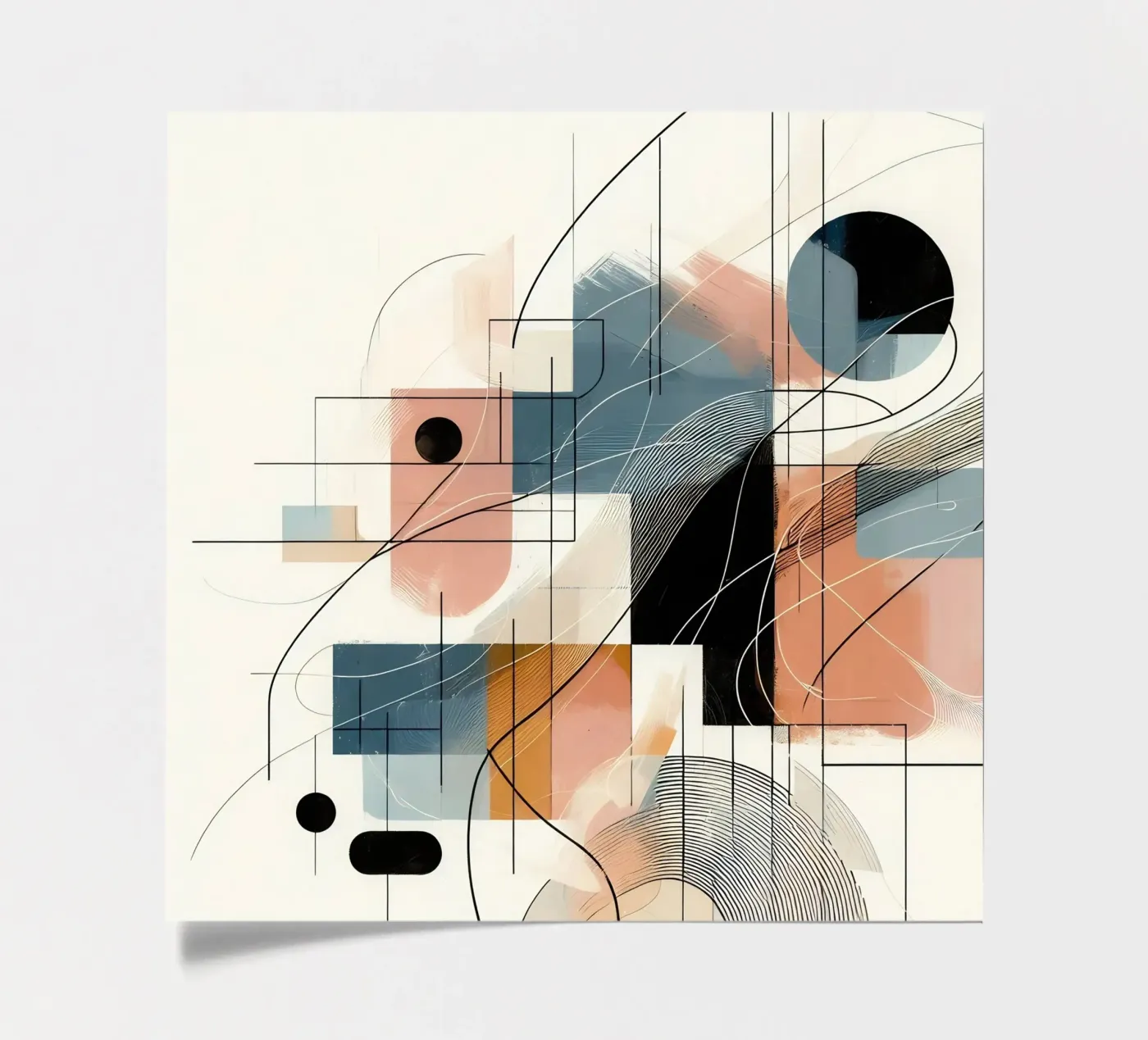 abstract sticker sheet by nomad
