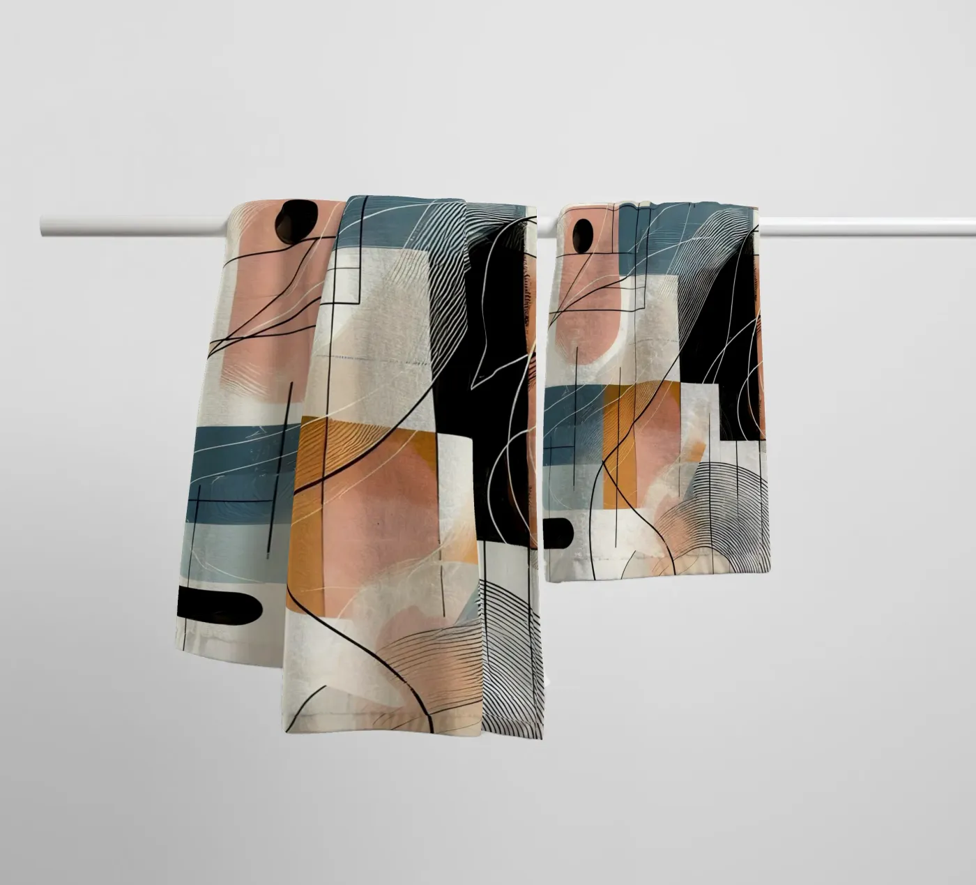 abstract badhanddoek van nomad
