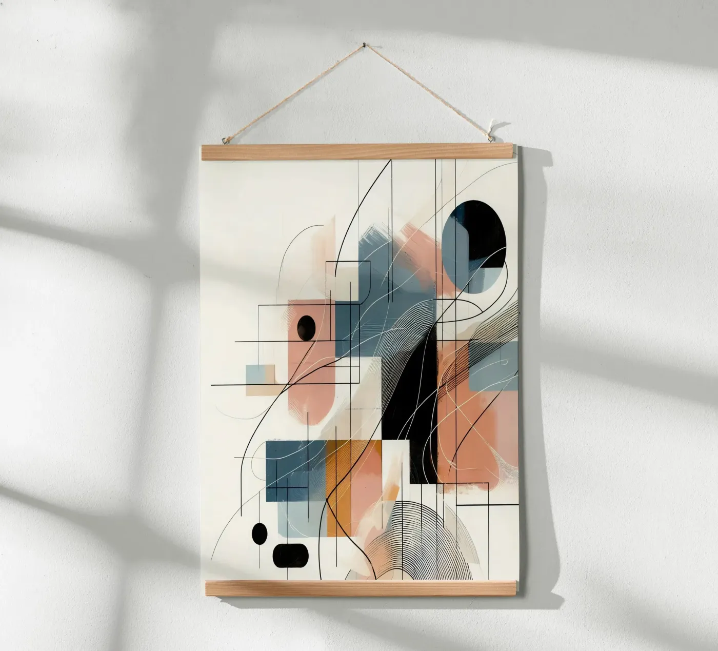 abstract poster van nomad