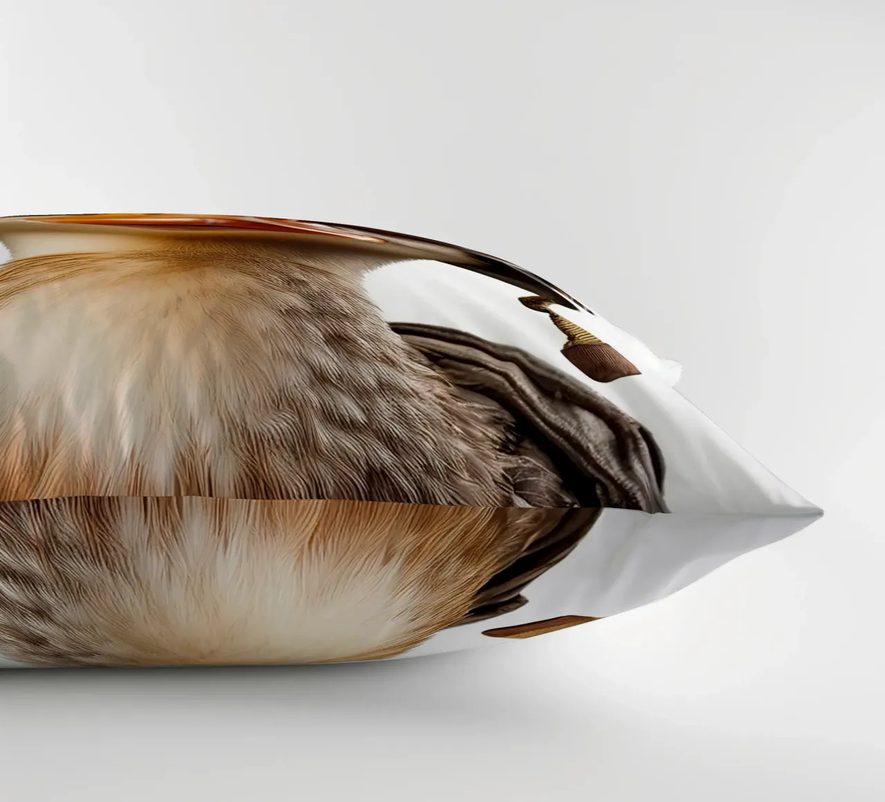 Anatra audace con casco da parete - decorazione unica e giocosa cuscino da FlexiDesignsByK