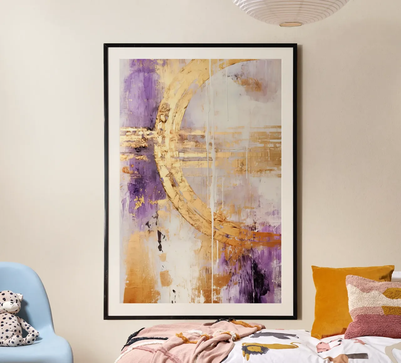 ABSTRAKTE KUNST Erleichterung Poster von Melanie Viola