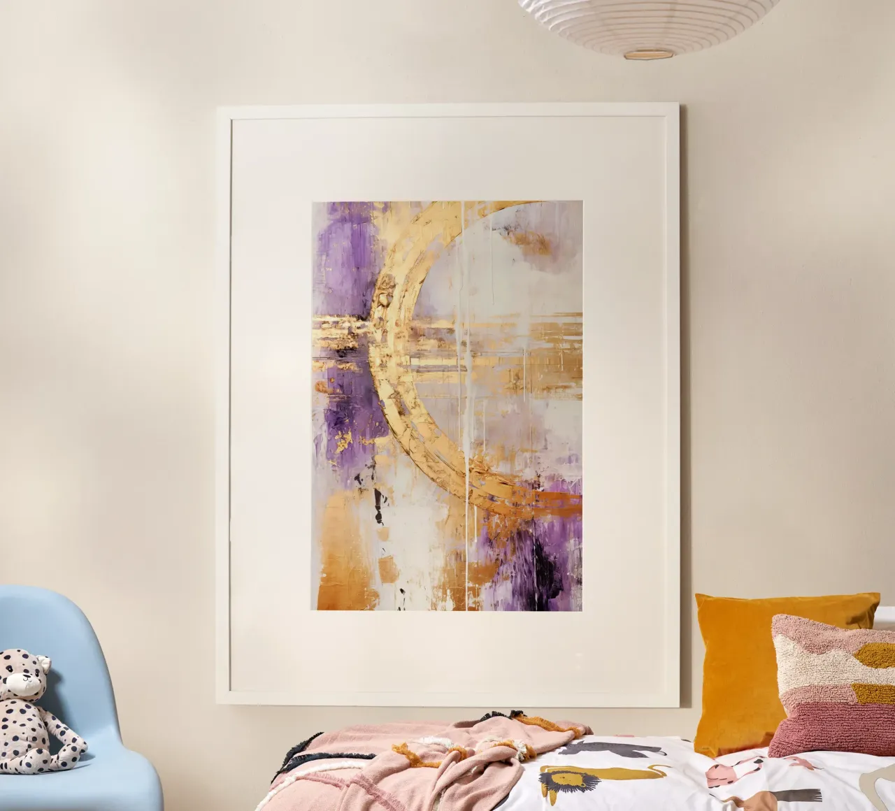 ABSTRAKTE KUNST Erleichterung Poster von Melanie Viola