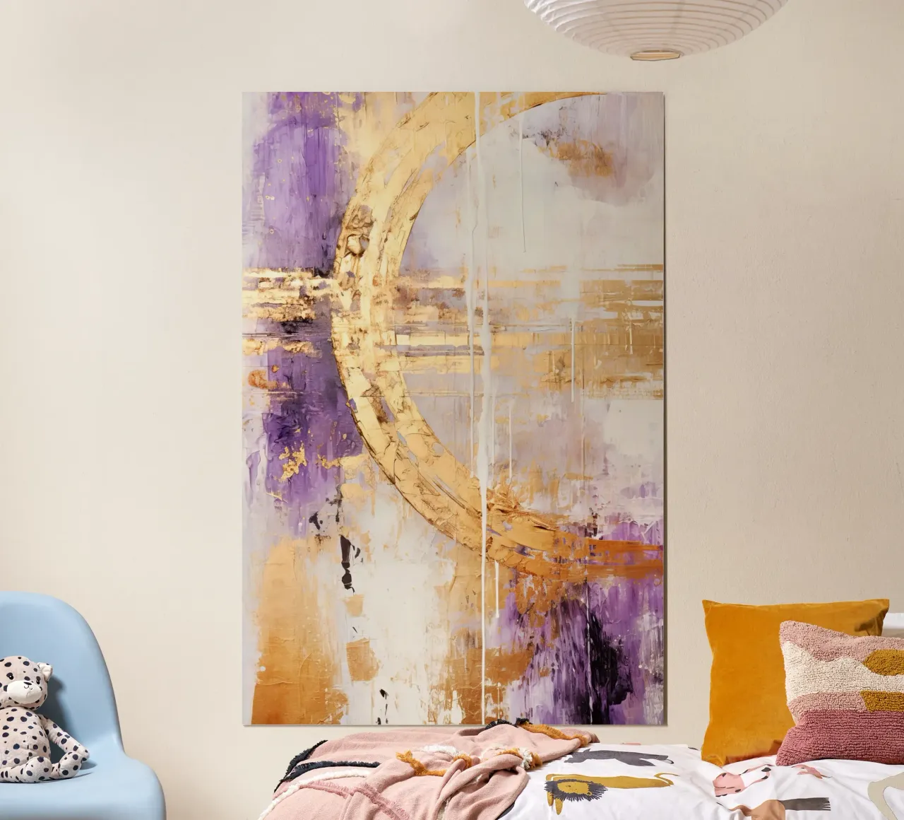 ABSTRAKTE KUNST Erleichterung Poster von Melanie Viola