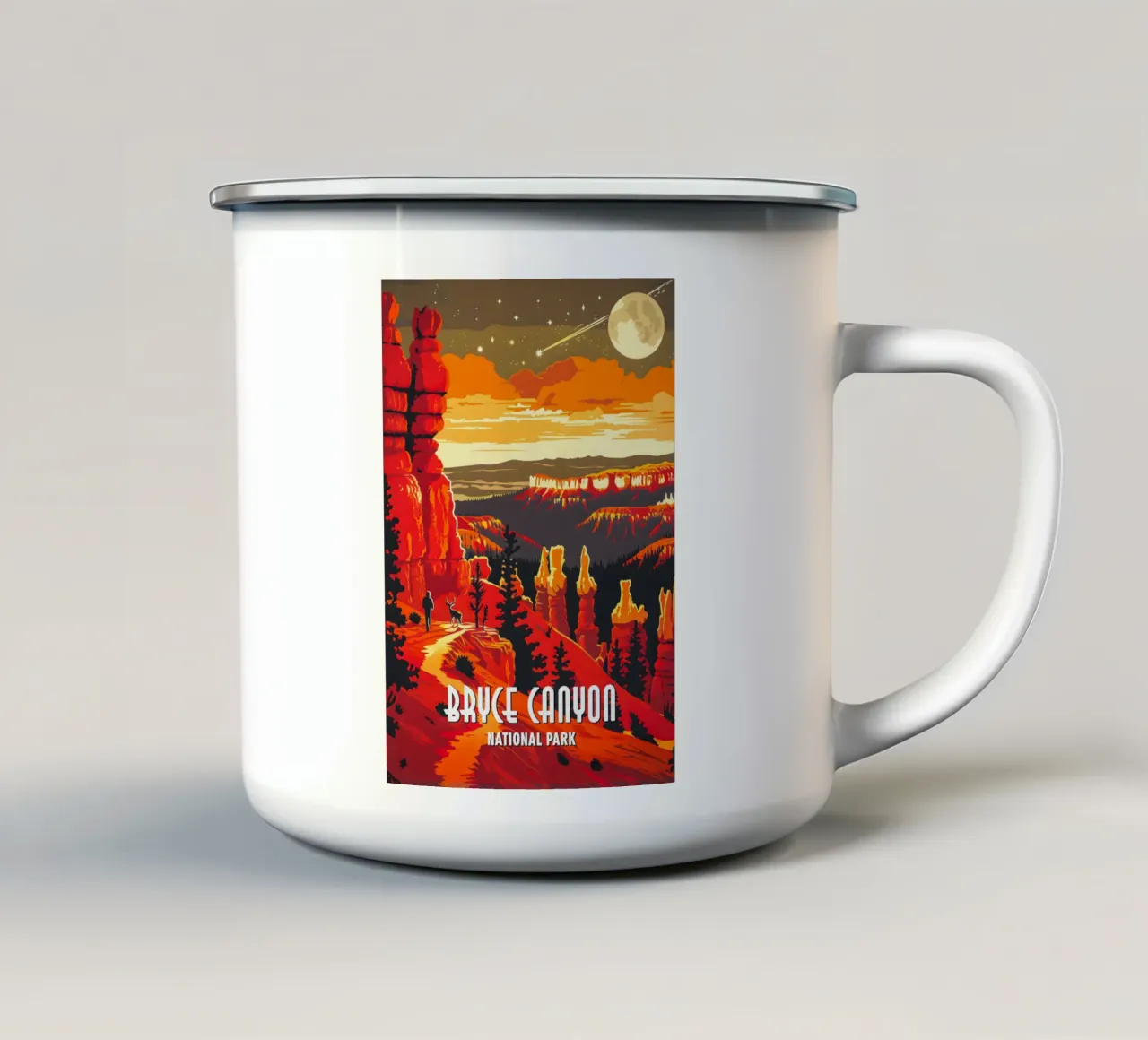 Bryce Canyon National Park tazza in smalto da Travelstudio