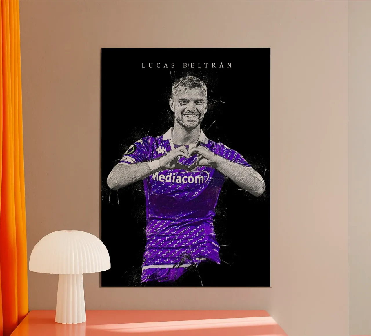 Lucas Beltrán alluminio dibond da tenten