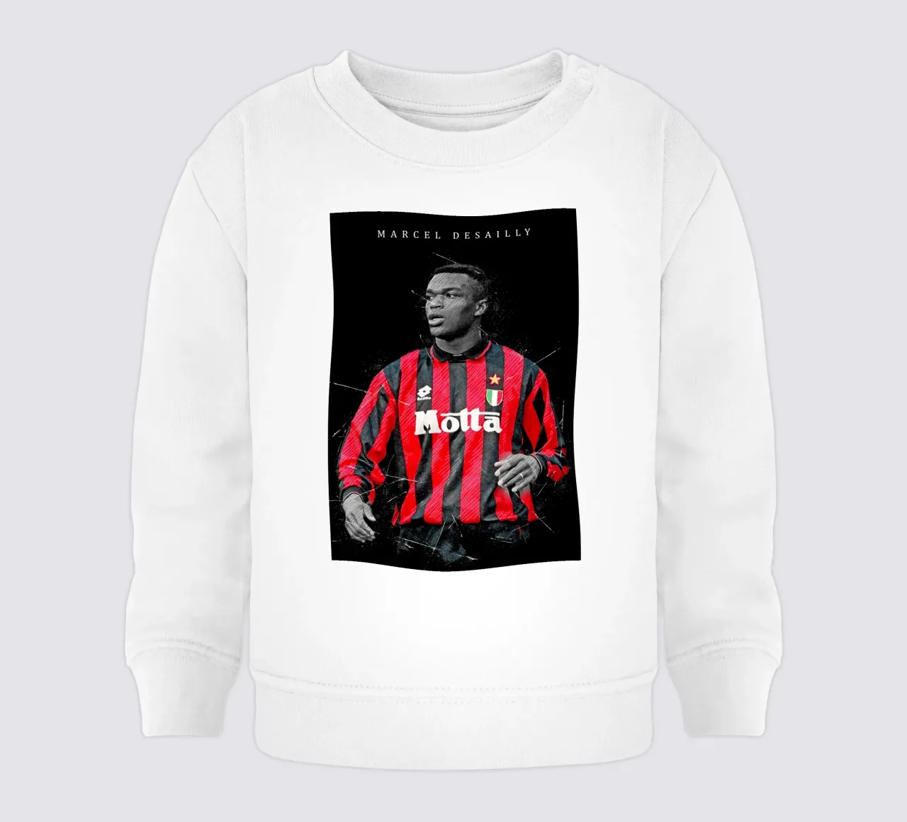 Marcel Desailly felpa neonato da tenten