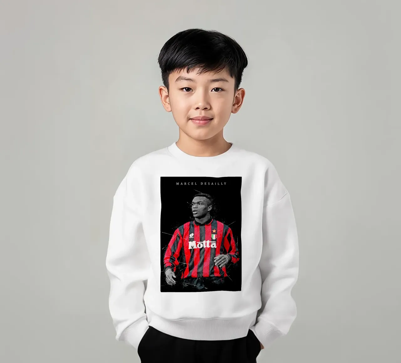 Marcel Desailly felpa bambino da tenten