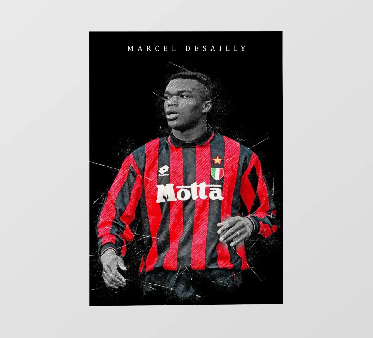 Marcel Desailly pellicola backlit da tenten